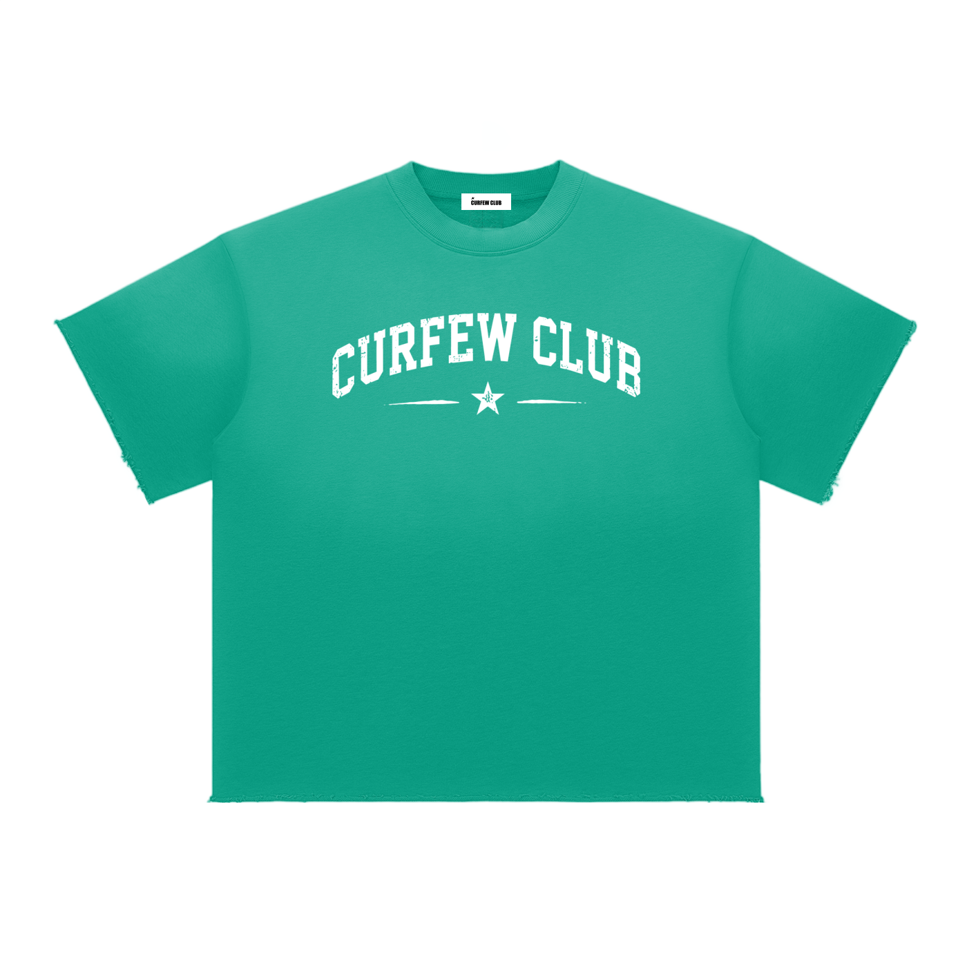 "Past Curfew"  Faded Tee